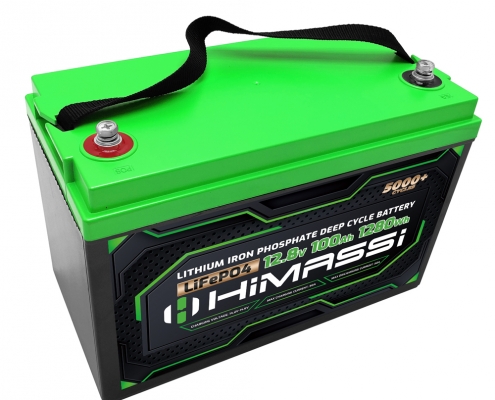 Himax 12.8v 100ah 1280wh battery