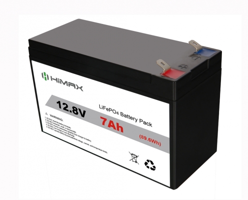 LiFePO4 12V 7Ah Custom Lithium Battery Pack