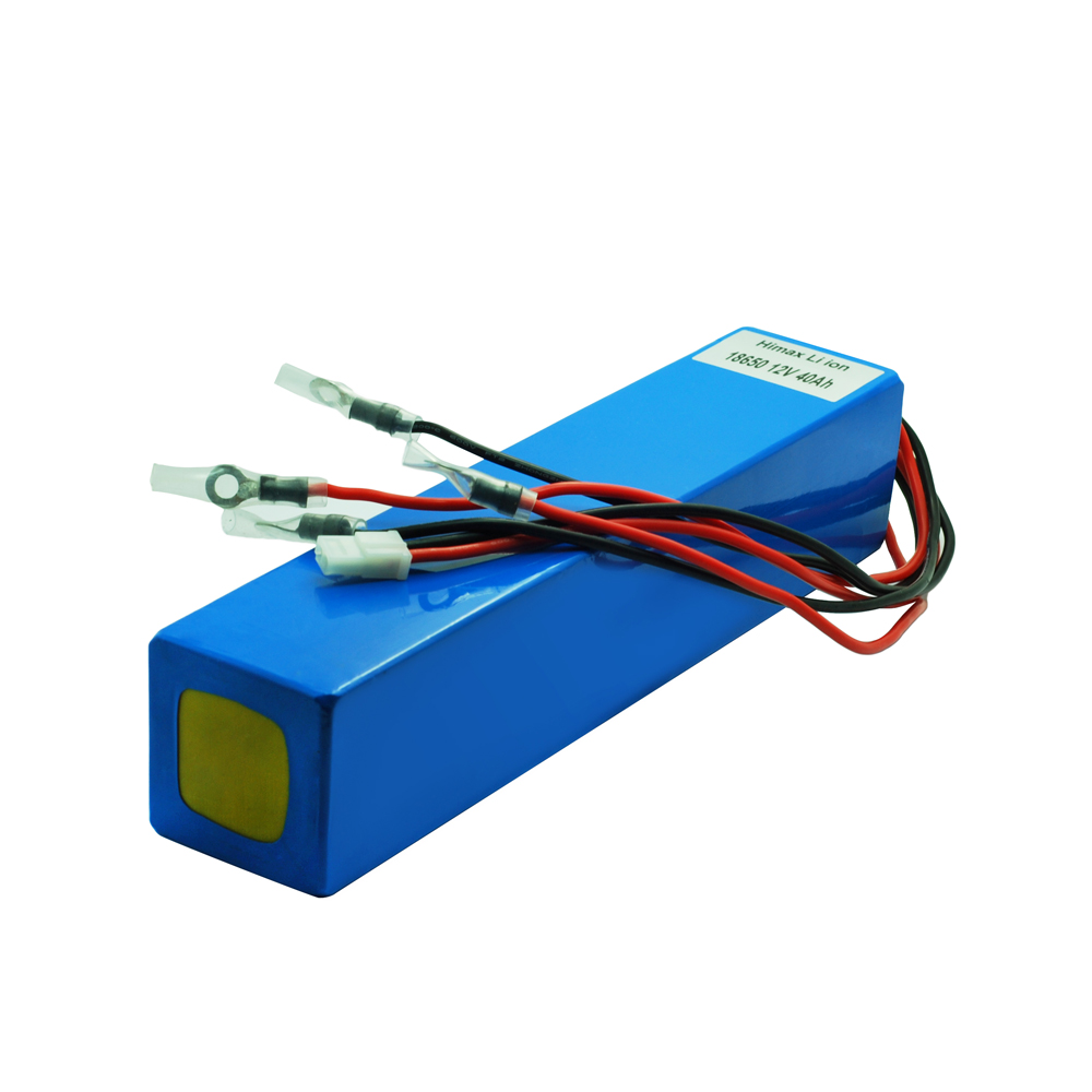 referentie Aanhankelijk presentatie 12V 40Ah Li-ion Battery Pack - Himax Professional Manufacturer