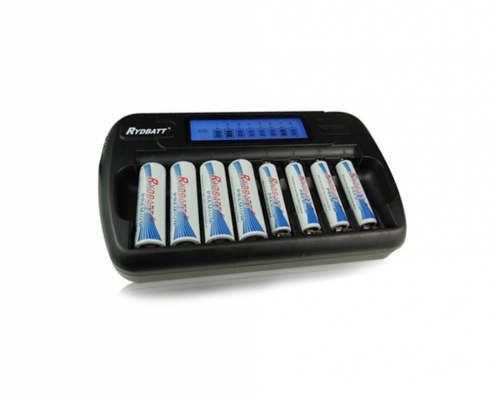 8 Slot LCD Charger for Ni-MH AA-AAA Battery