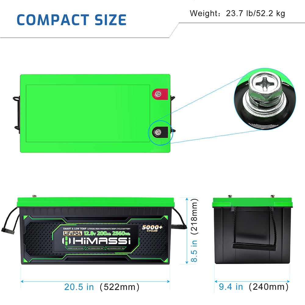 12Volt 200Ah AGM Replacement Battery