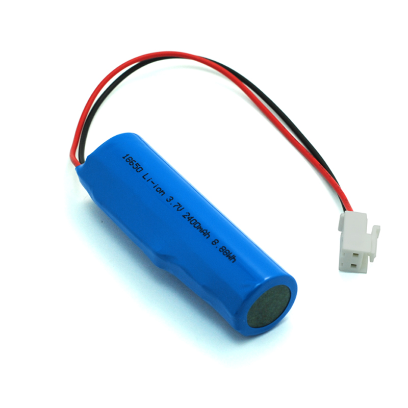 18650 lithium ion battery pack 3.7V 2400mAh is high quality and safe