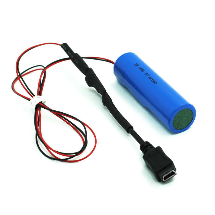 a cup of Universal then 18650 Li-ion 5V 2200mAh Battery Pack - Himax