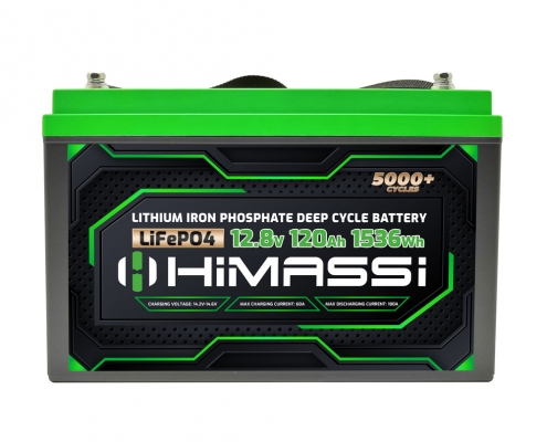 Himax 12V 120Ah LiFePO4 Battery Pack