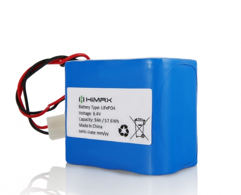 Himax - Rechargeable Lifepo4-6.4v-9ah