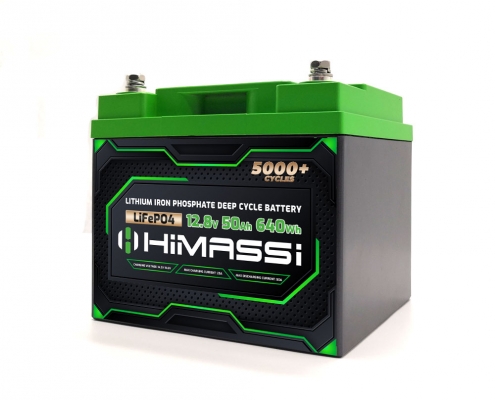 Himax - 12V 50Ah Custom Lithium Battery Pack