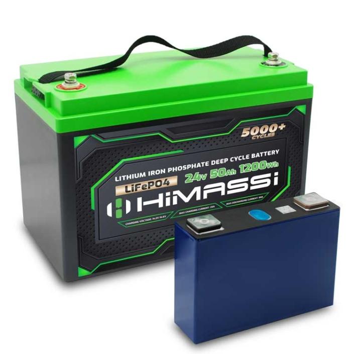 marine battery 24v 50ah lifepo4