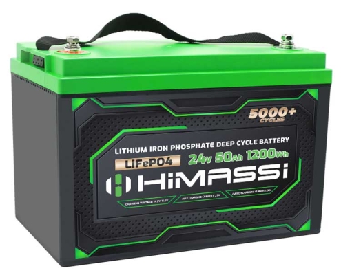 lifepo4 24v 50ah battery pack