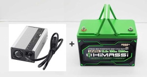 Lithium iron phosphate battery charger