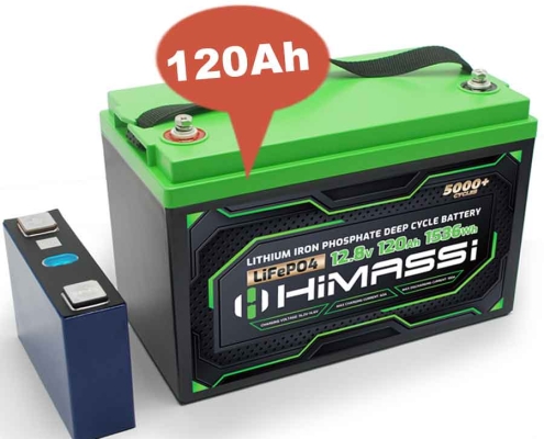 120ah lithium iron phosphate battery