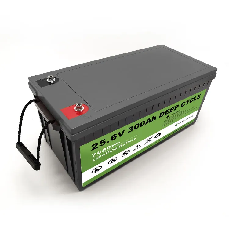 Custom LiFePO4 Battery Pack 24V 300Ah with Rechargeable and Replacement for Solar Power System